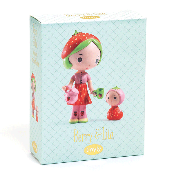 Djeco Tinyly -  Berry and Lila Figurine Set