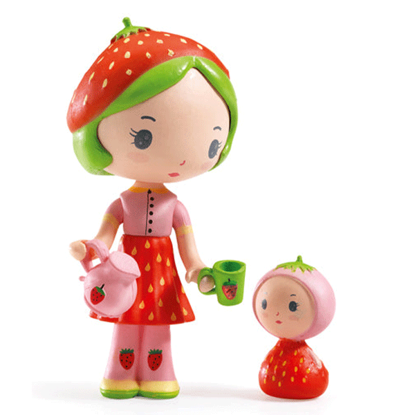 Djeco Tinyly -  Berry and Lila Figurine Set