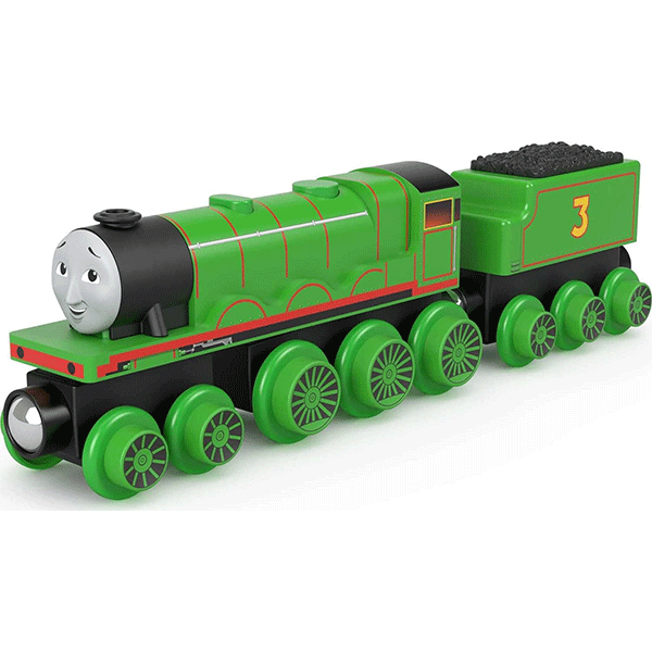 Thomas & Friends Wooden Railway - Henry Engine and Coal Car | JR Toy ...