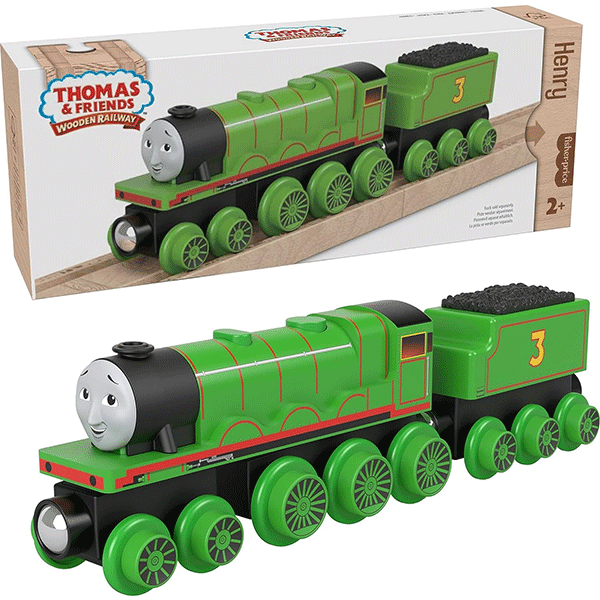 Thomas & Friends Wooden Railway - Henry Engine and Coal Car