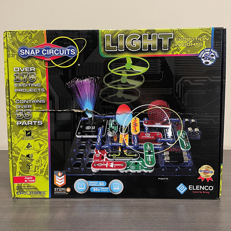 Open Box Snap Circuits Lights | JR Toy Company