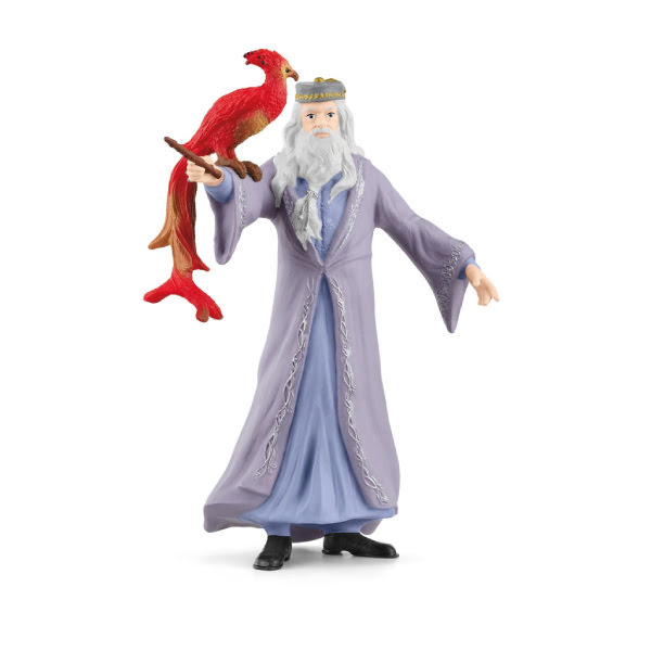 Schleich Wizarding World of Harry Potter Albus Dumbledore and Fawkes Figurine