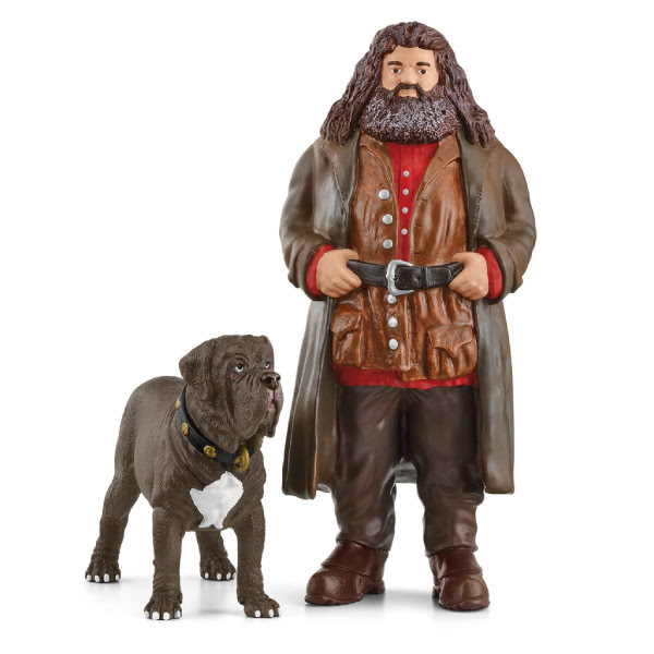 Schleich Wizarding World of Harry Potter Hagrid and Fang Figurine