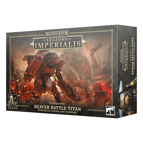 Warhammer: The Horus Heresy Legions Imperialis - Reaver Titan with Melta Cannon & Chainfist