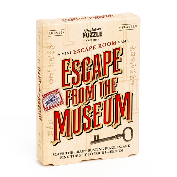 Professor Puzzle Mini Escape from the Museum Game JR Toy Company