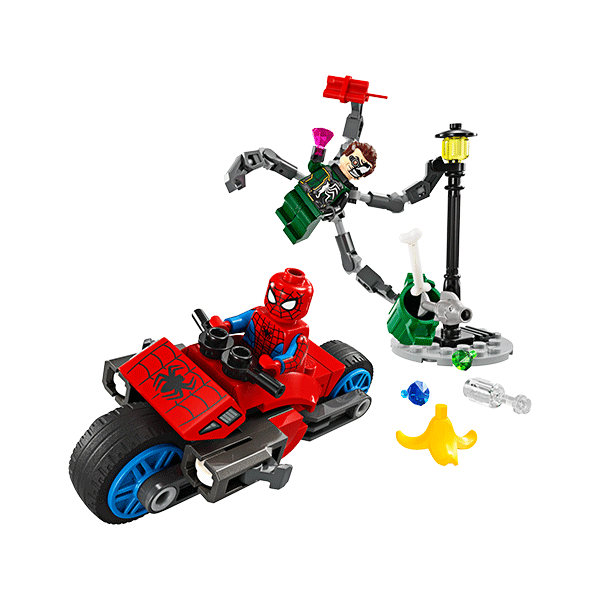 LEGO® Marvel 76275 Motorcycle Chase: Spider-Man vs. Doc Ock