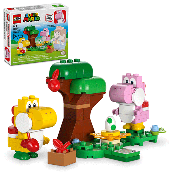 LEGO® Super Mario™ 71428 Yoshis’ Egg-cellent Forest Expansion​ Set