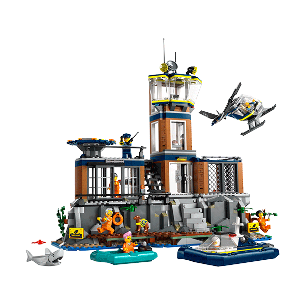 LEGO City 60419 Police Prison Island JR Toy Company Canada