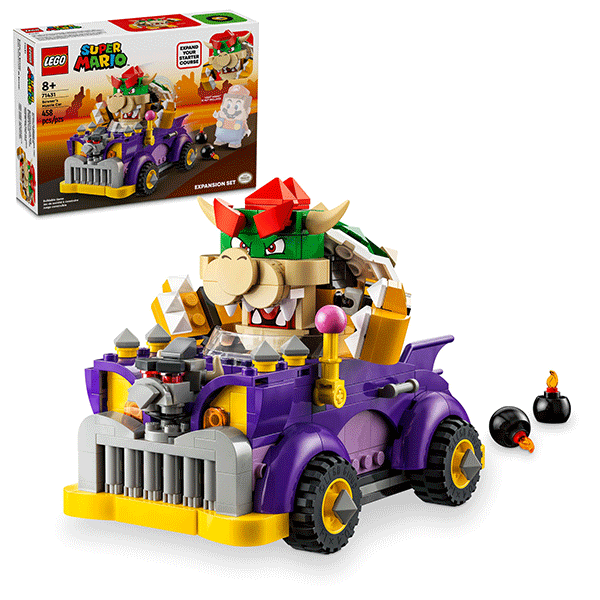 LEGO® Super Mario™ 71431 Bowser’s Muscle Car Expansion Set