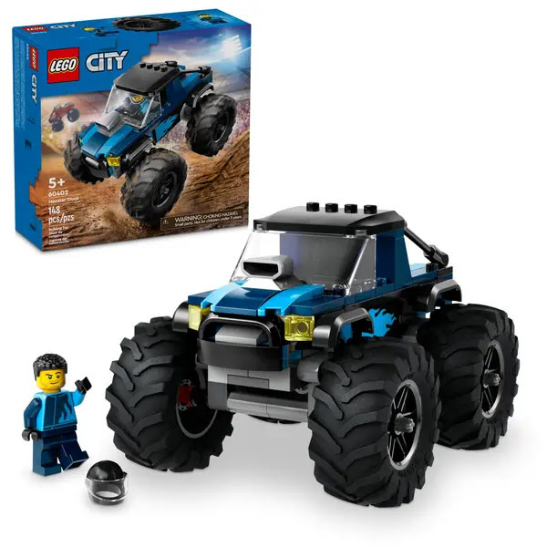 LEGO® City 60402 Blue Monster Truck