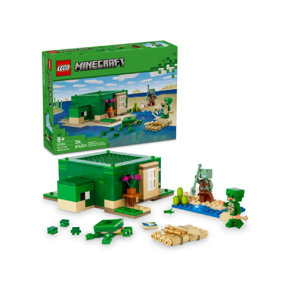 LEGO® Minecraft 21254 The Turtle Beach House