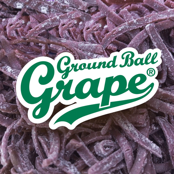 Big League Chew Bubble Gum Ground Ball Grape Candy