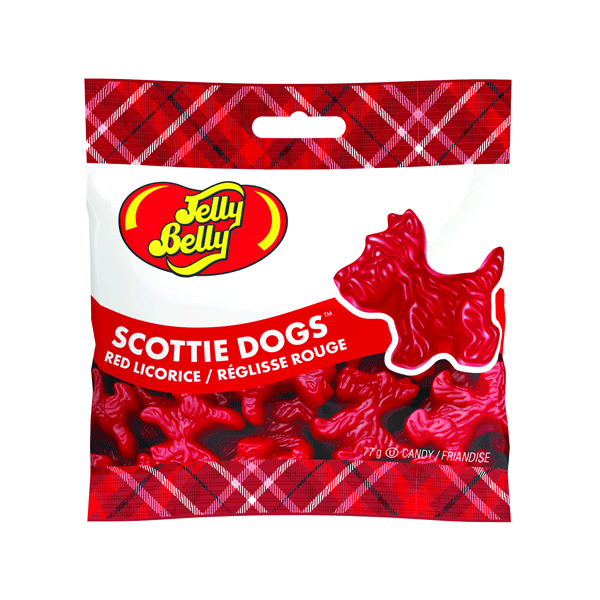 Jelly Belly Scottie Dogs Red Licorice 77g