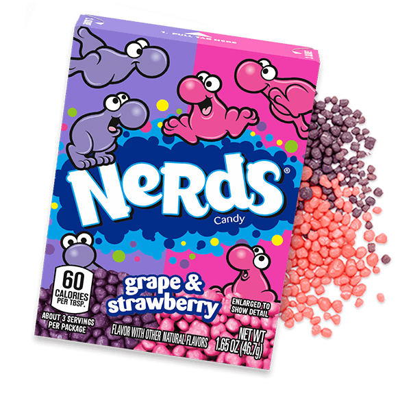 Nerds Grape and Strawberry Candy