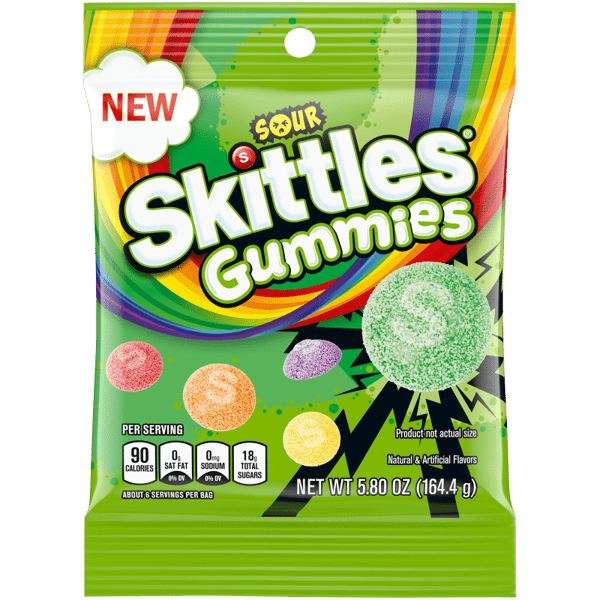 Skittles Sour Gummies 164 g