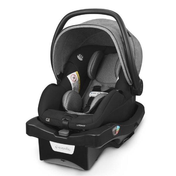 Evenflo GOLD SensorSafe Pivot Xpand Smart Modular Travel System - Moonstone Grey