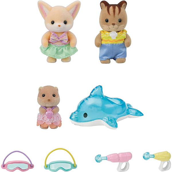 Calico Critters Nursery Friends Pool Fun Set