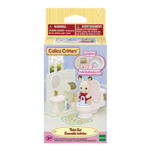 Calico Critters Toilet Set