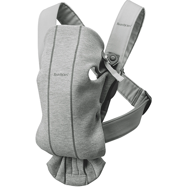 BabyBjorn - Baby Carrier Mini - 3D Jersey - Light Grey