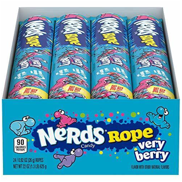 Nerds Rope Very Berry Candy (Case of 24)