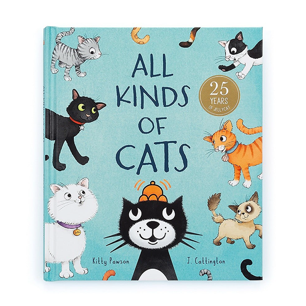 Jellycat All Kinds of Cats Book