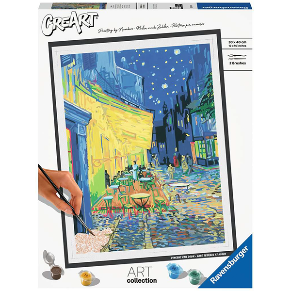 Ravensburger CreArt: Van Gogh Café Terrace at Night