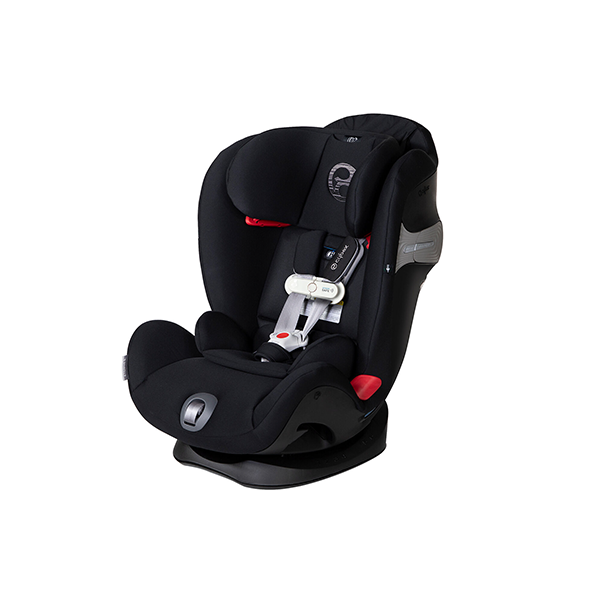 Cybex Eternis S Car Seat with SensorSafe -  Lavastone Black