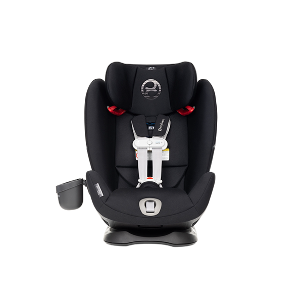 Cybex Eternis S Car Seat with SensorSafe -  Lavastone Black