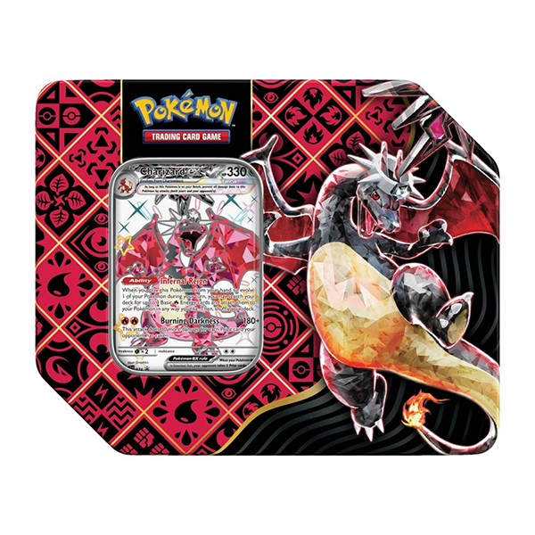 Pokémon TCG: Scarlet & Violet - Paldean Fates Tin - Shiny Charizard Ex