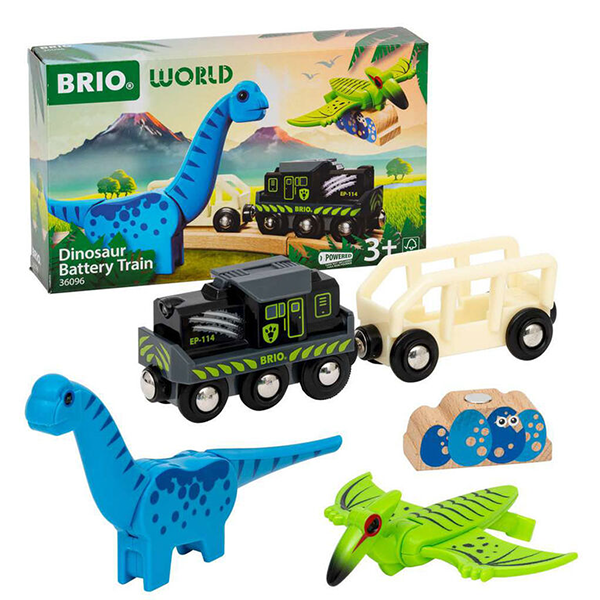 Brio World Dinosaur Battery Train