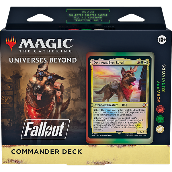 Magic the Gathering Fallout Commander Deck - Scrappy Survivors