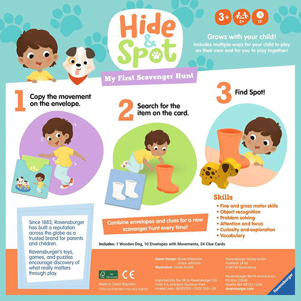 Ravensburger Hide & Spot Preschool Scavenger Hunt Game