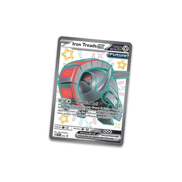 Pokémon TCG: Scarlet & Violet - Paldean Fates Tin - Shiny Iron Treads EX