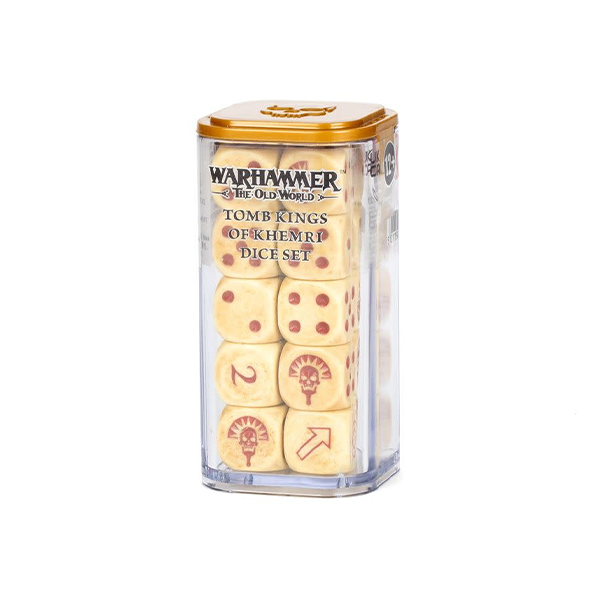 Warhammer: The Old World: Tomb Kings of Khemri Dice Set