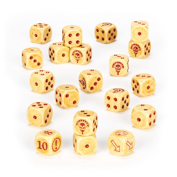 Warhammer: The Old World: Tomb Kings of Khemri Dice Set