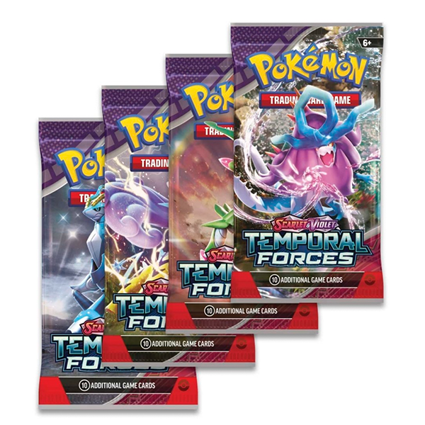 Pokémon TCG: Scarlet & Violet: Temporal Forces Booster Pack (Individual)