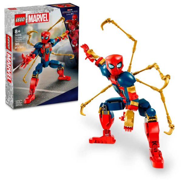 LEGO® Marvel 76298 Iron Spider-Man Construction Figure