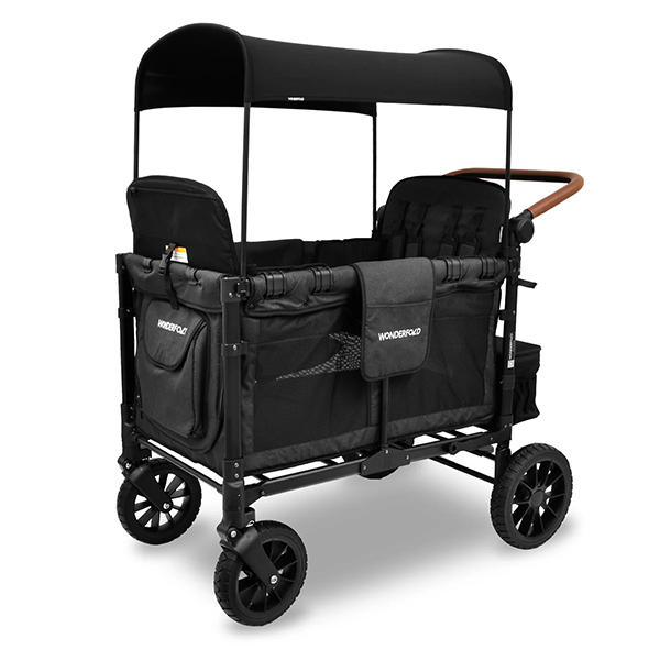 Wonderfold W4 Luxe Quad Wagon - Volcanic Black