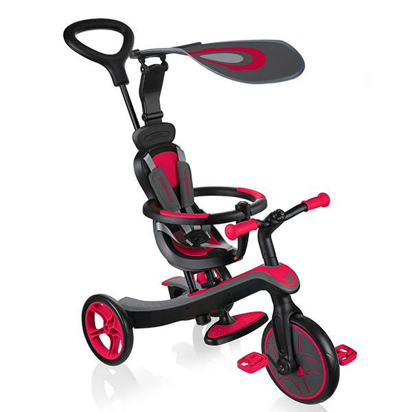 Globber Explorer 4 in 1 Trike - Red