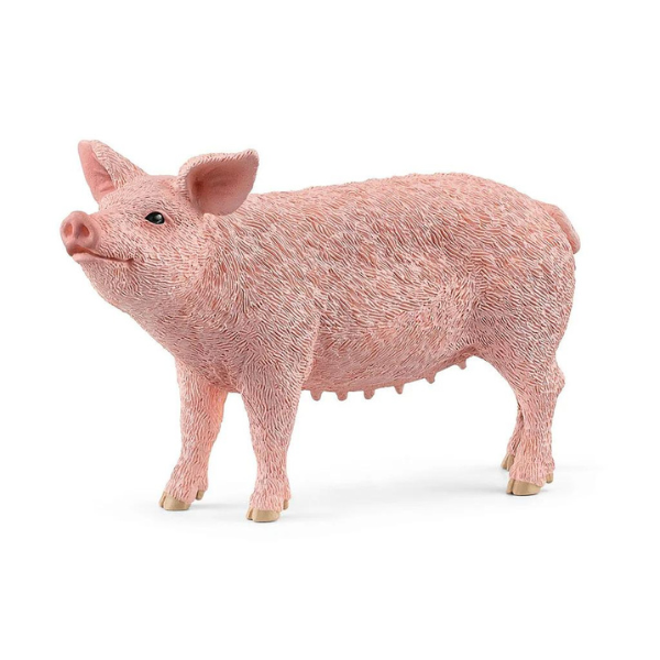 Schleich Farm World Pig Figurine