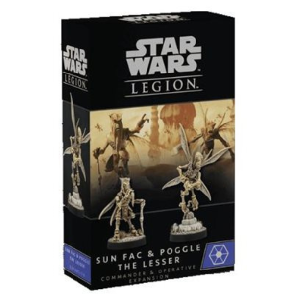 Star Wars Legion: Sun Fac & Poggle The Lesser Commander Expansion