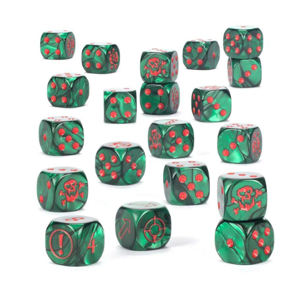 Warhammer: The Old World - Orc and Goblin Tribes Dice Set