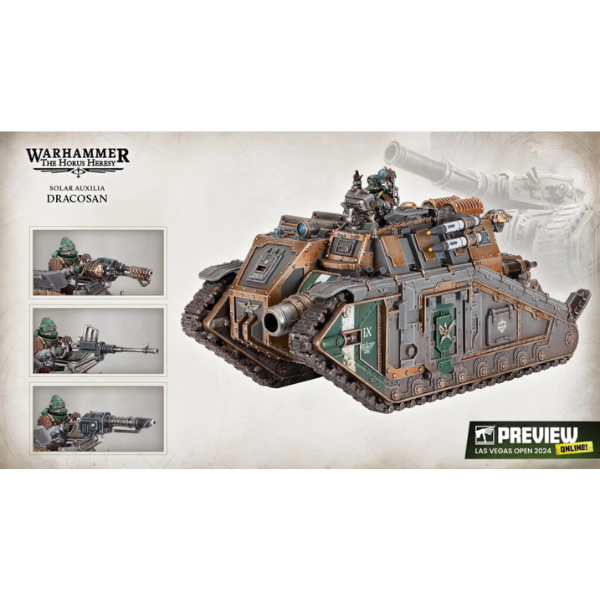 Warhammer: The Horus Heresy – Solar Auxilia Dracosan Armoured Transport