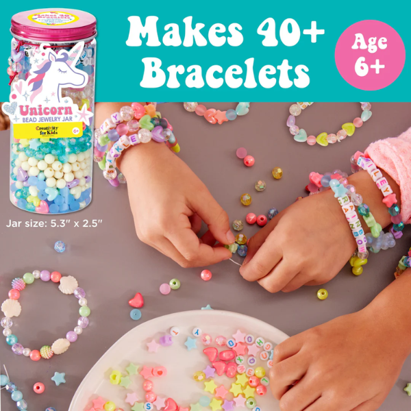 Creativity for Kids Unicorn Bead Jar