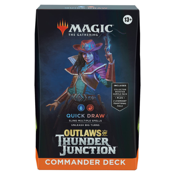 Magic the Gathering: Outlaws of Thunder Junction Commander Deck - Quick Draw