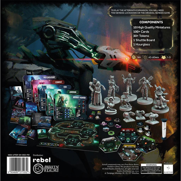 Nemesis: Aftermath Expansion Board Game