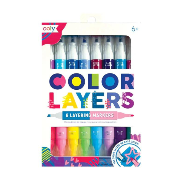 Ooly Color Layers Double-Ended Layering Markers