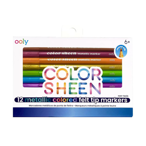 Ooly Color Sheen Metallic Markers