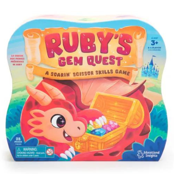 Educational Insights Ruby's Gem Quest Skills Game