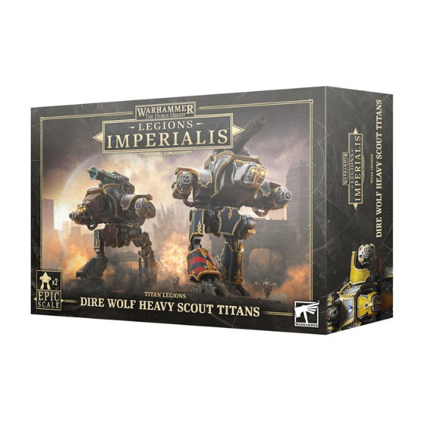 Warhammer: The Horus Heresy - Legions Imperialis – Dire Wolf Heavy Scout Titans